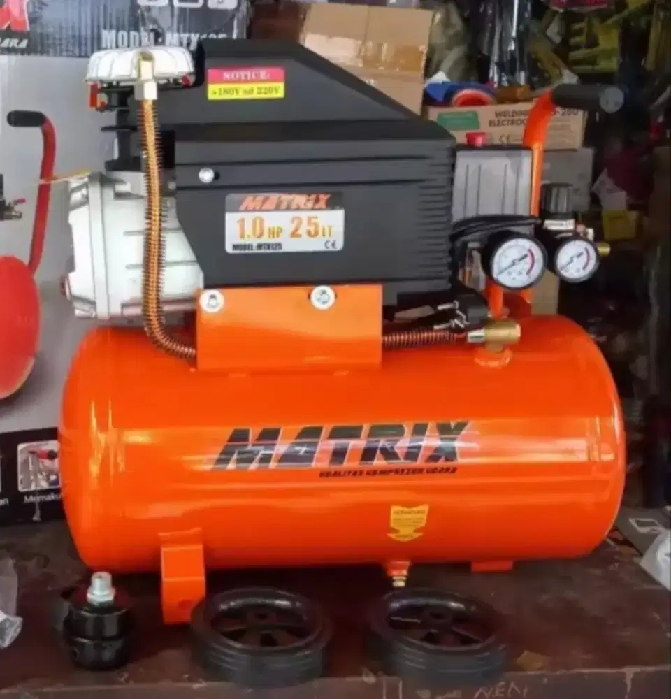 Di jual kompresor listrik(angin) merk Matrix