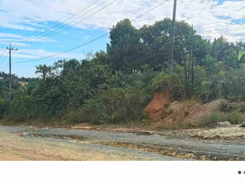 DIJUAL TANAH KAVLING 406 M2 JL. MUKMIN FAISAL TRANSAD BALIKPAPAN