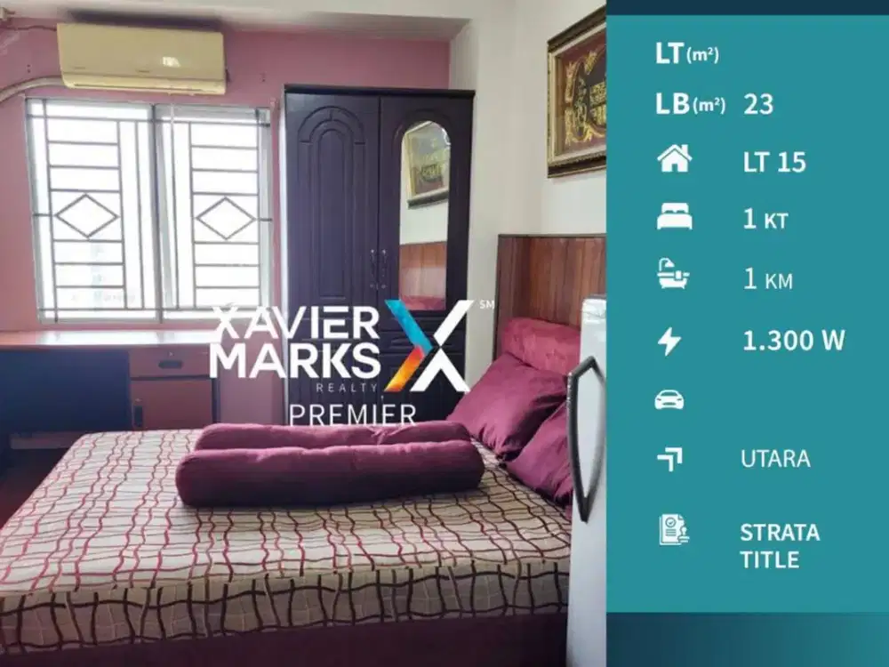 Dijual Murah Apartemen UB Eksekutif Full Furnish di Suhat Malang