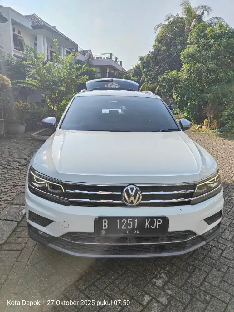 Jual VM TIGUAN ALL SPACE 2021 mulus dan terawat pemakaian pribadi