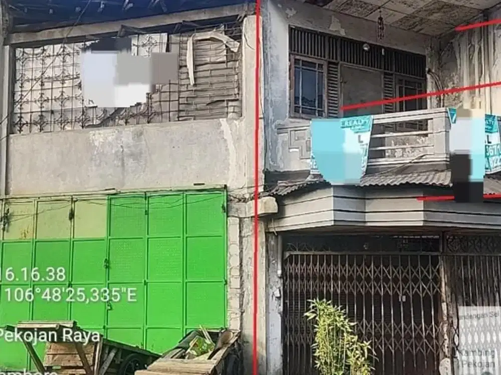 DIJUAL RUKO VIA LELANG DI PINGGIR JALAN PEKOJAN JAKARTA BARAT
