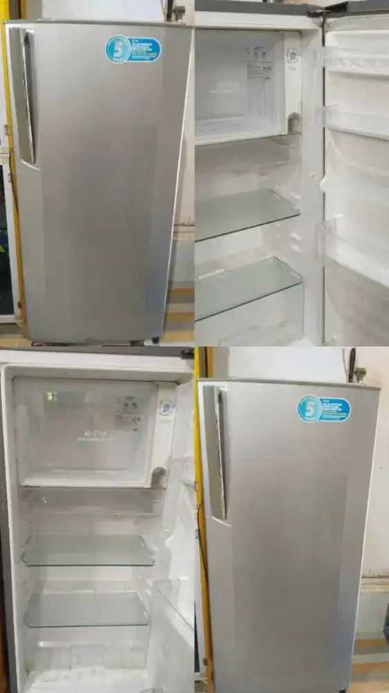 Kulkas LG 1 Pintu Silver Bekas - Dingin Normal & Kondisi Bagus