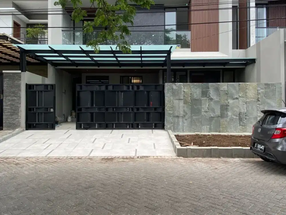 Rumah Modern Minimalis, di Perumahan Galaxy Bumi Permai Araya