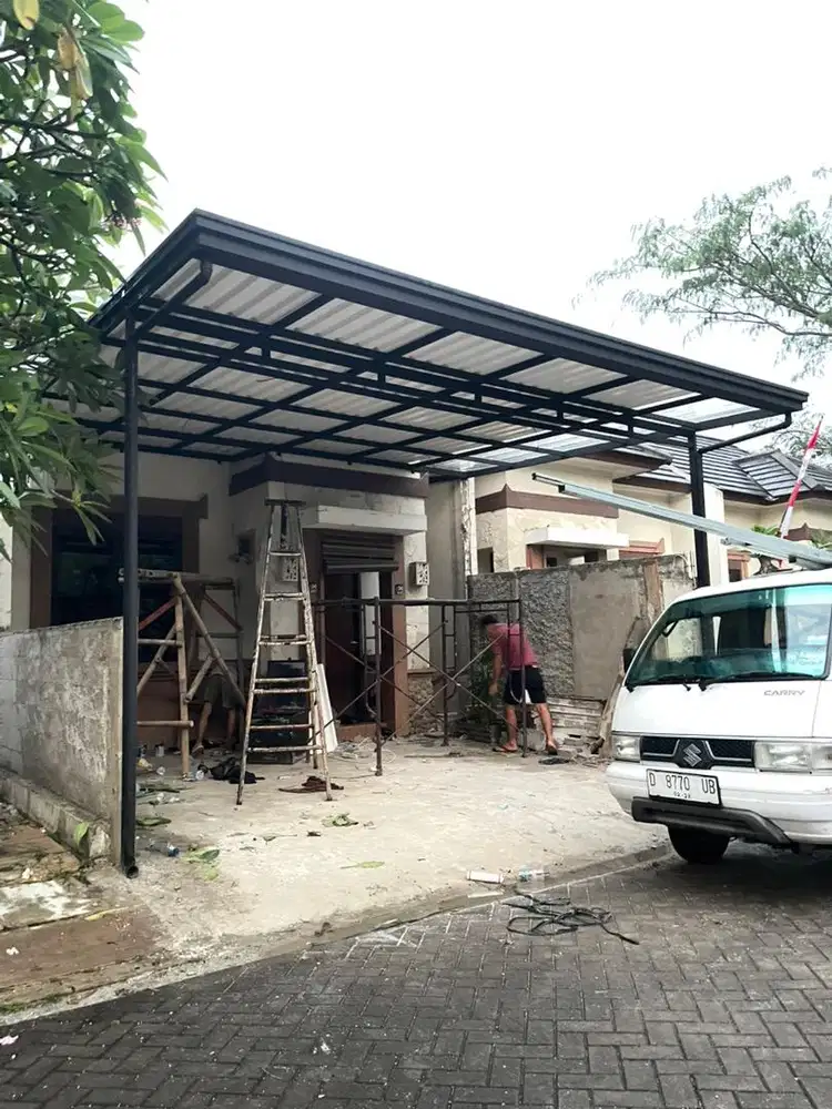 kanopi alderon transparan