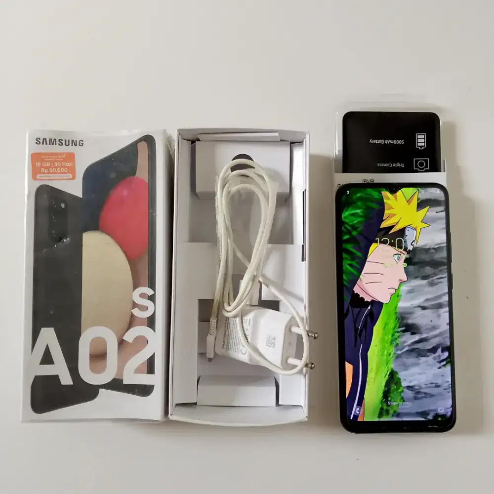 Samsung A02S
Ram 4 /64 GB Resmi SEIN