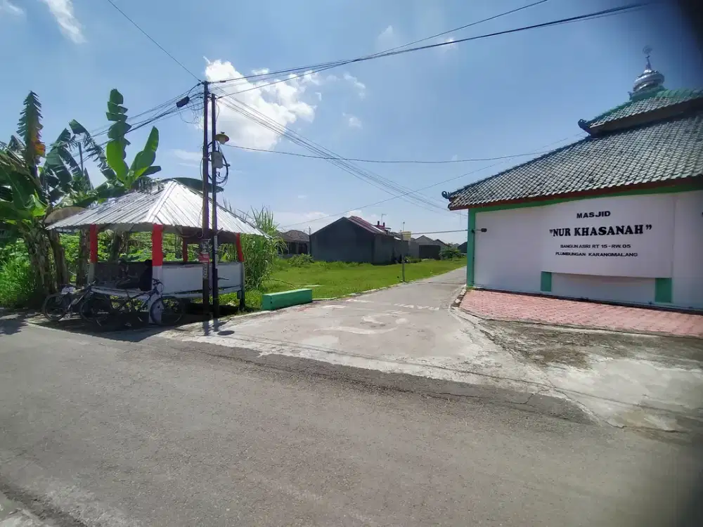 Dijual Tanah Hook Pinggir Jalan