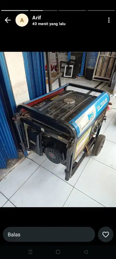 Dijual jenset multipro 7000watt