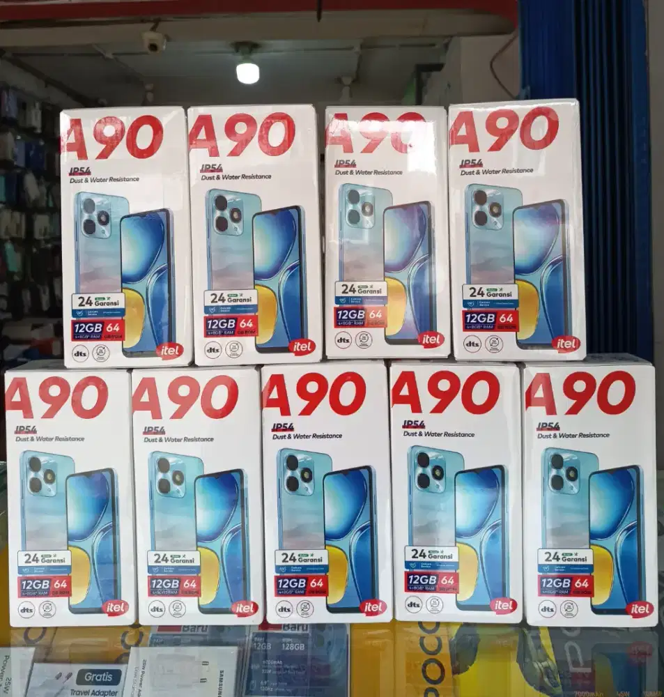 ITEL A90 RAM 4/64 GARANSI RESMI