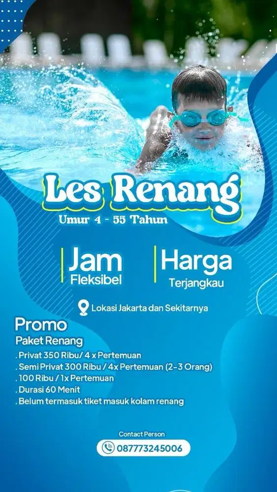 Kursus Privat Renang