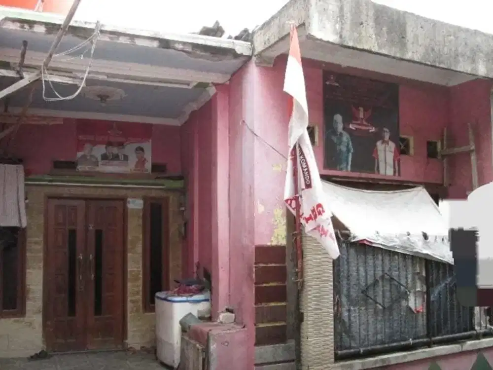DIJUAL VIA LELANG RUMAH DENGAN KONDISI APA ADANYA DI RAWABEBEK JAKARTA BARAT