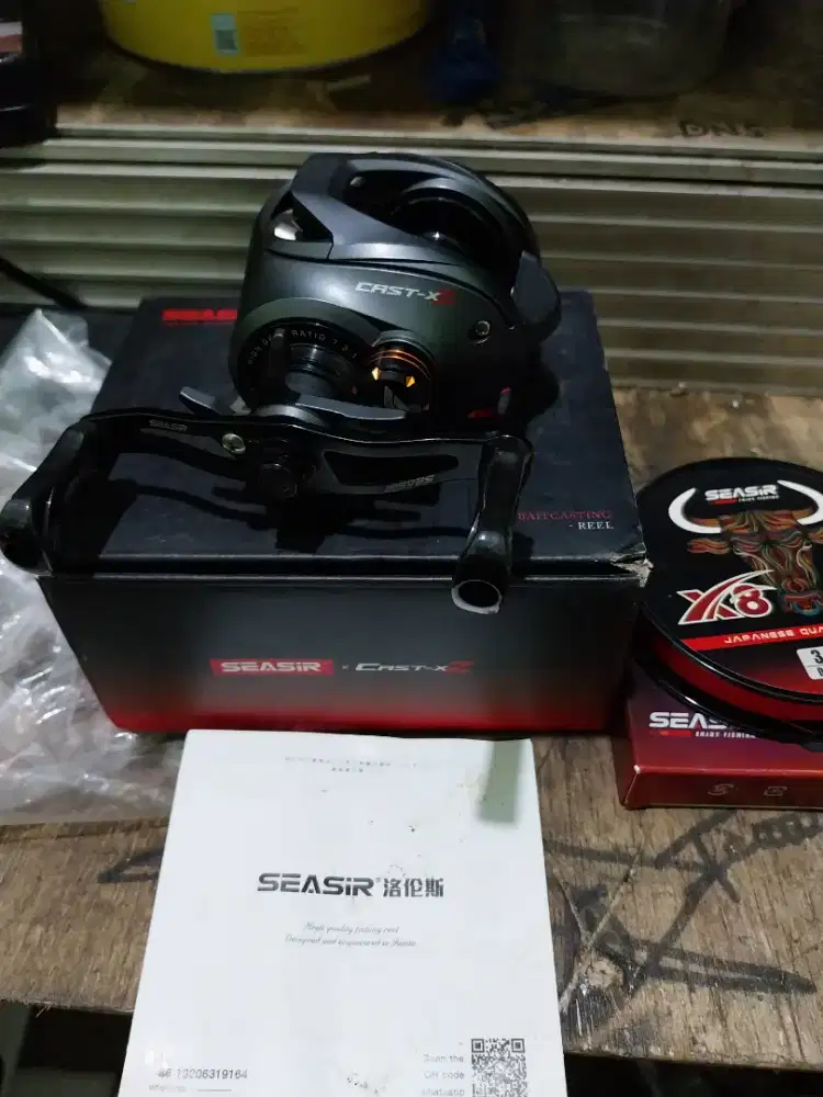 Reel bc seasir cast xz dan benang pe3 (baru)
