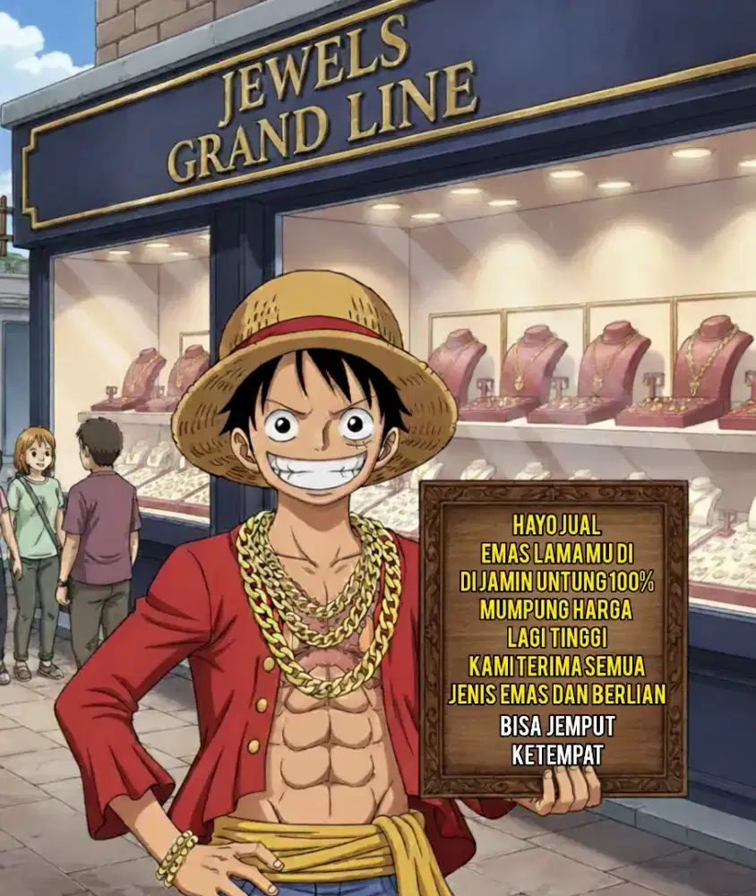 BOLEH YANG MAU JUAL EMAS, SEBELUM HARGA TURUN