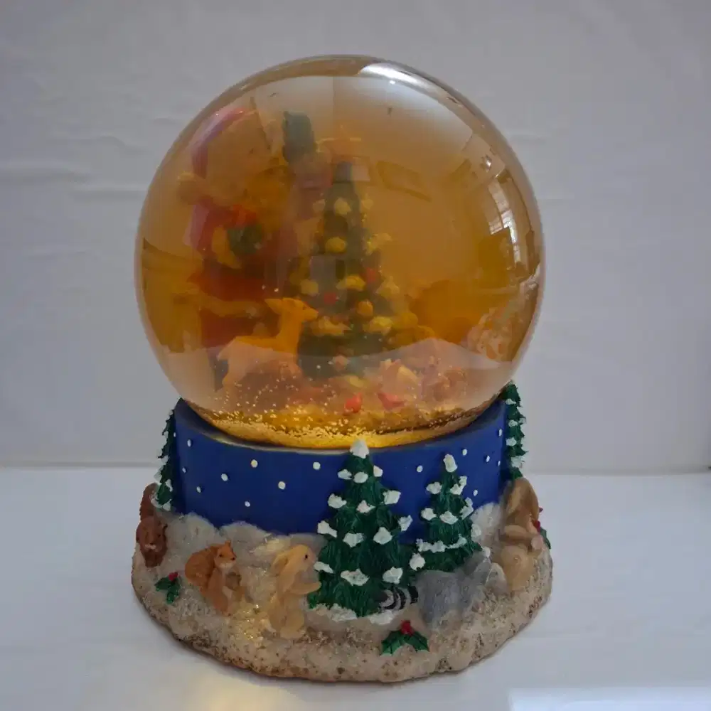 Christmas Musical Snow Globe/ Bola Natal