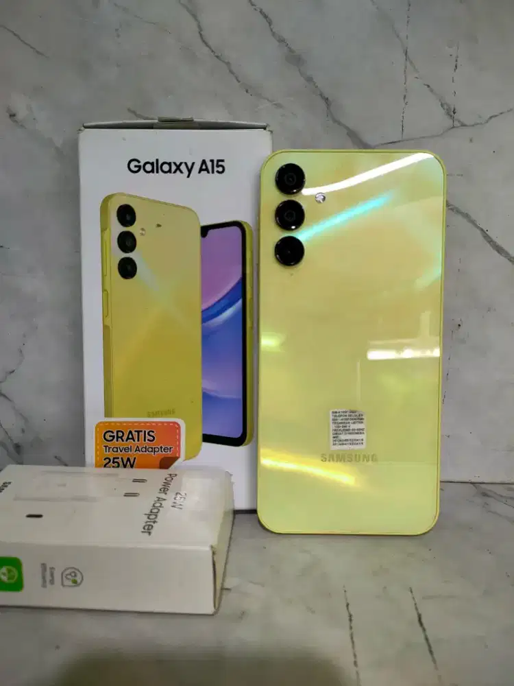 Samsung a15 ram 8/128 fullset no minus no cacad like new