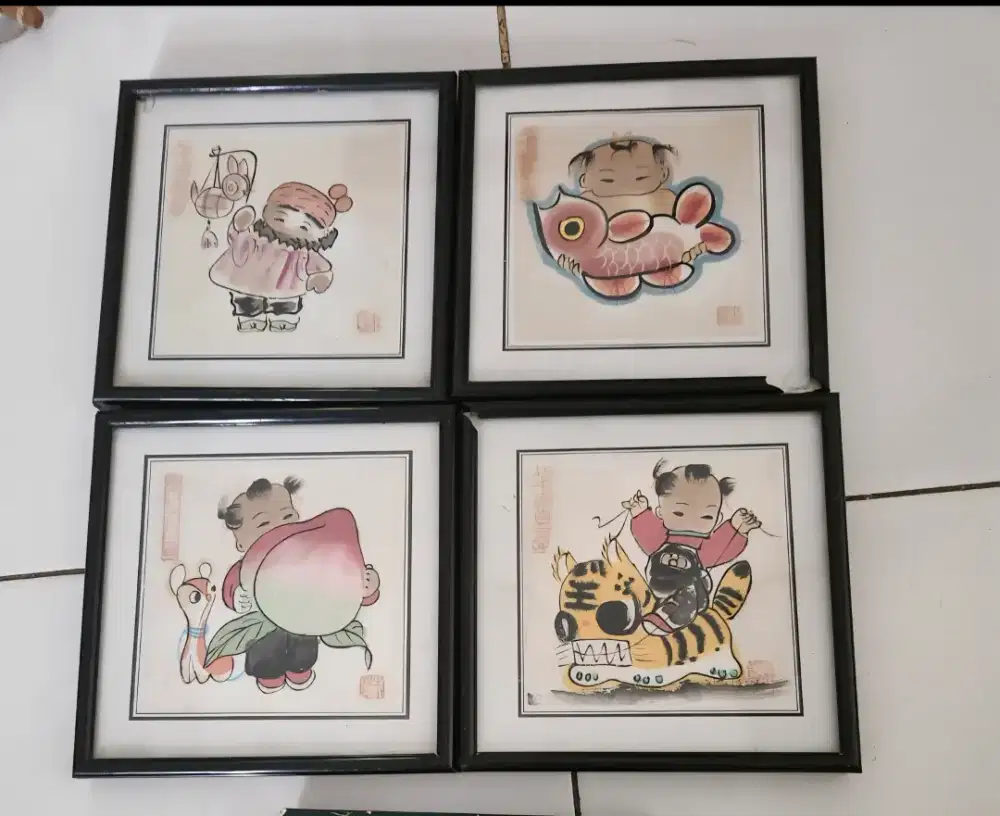 Pajangan Kertas Lukis