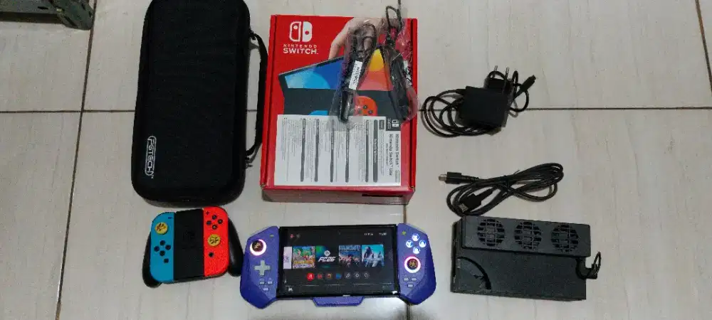 Nintendo switch oled dual boot 512 gb