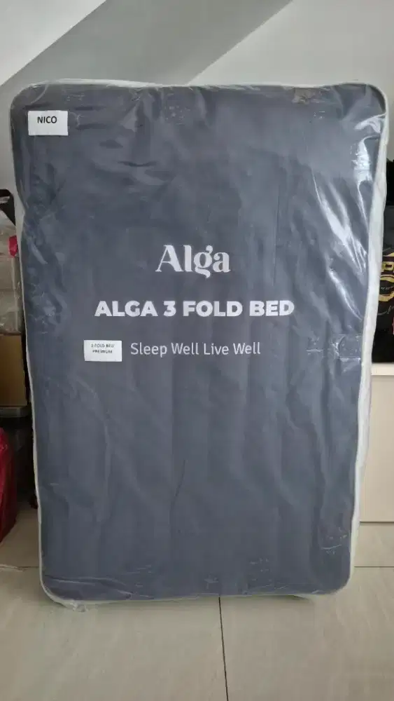 Jual Kasur Lipat Alga 3 Fold Bed Premium
