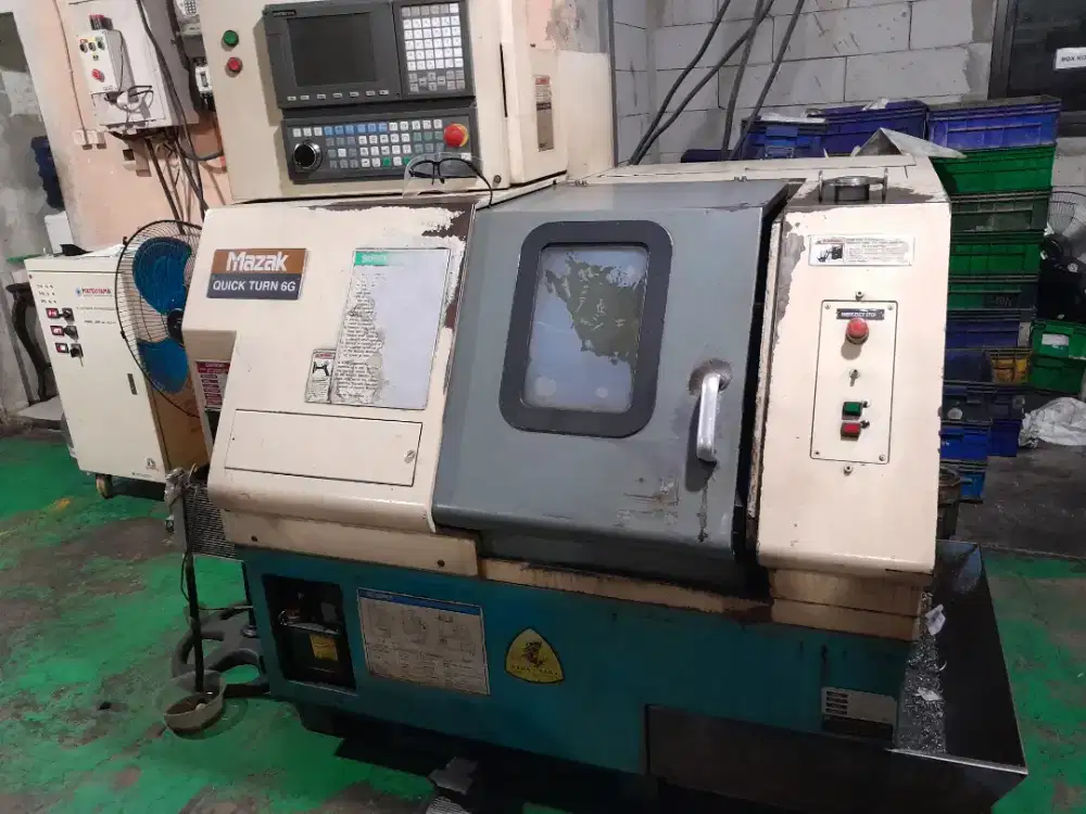 Mesin bubut cnc MAZAK-6G