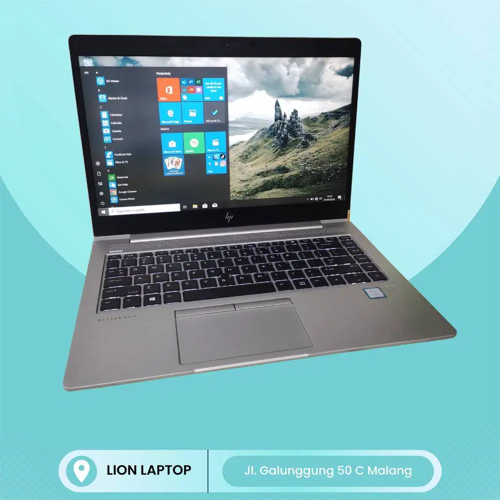 Core i5 Gen 8 RAM 8GB SSD 256GB HP Elitebook 840 G5 [30|10]