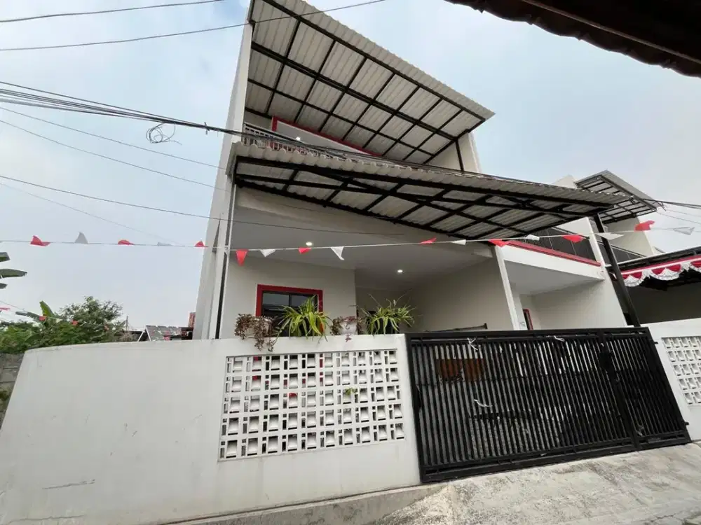Rumah Minimalis 10 menit ke Gerbang Tol Cimanggis Hadap Utara J-38342