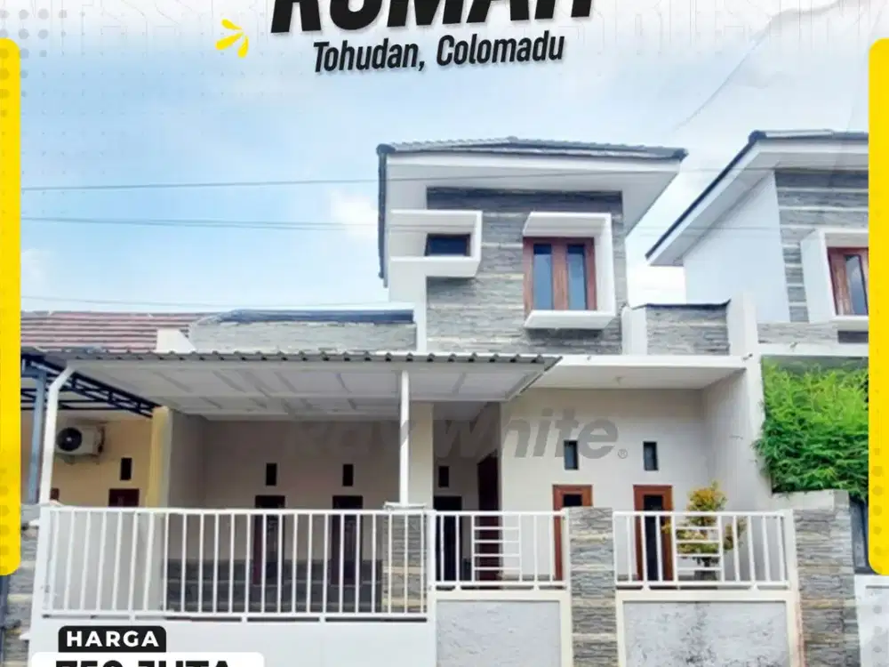 Dijual / Disewakan Rumah Cluster Di Colomadu Bangunan Modern Siap Huni