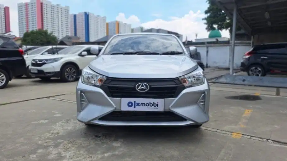 DP MURAH Daihatsu Ayla 1.0 M Bensin-MT 2023 Hitam CPZLB