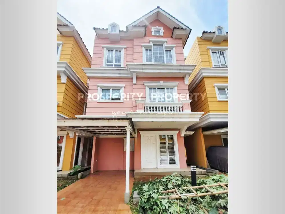 Rumah Murah di Cluster Omaha Village 3 Lantai Lebar 6 Strategis di Tengah Gading Serpong Selangkah ke Ruko Pisa Grande