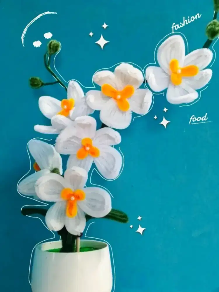 PAJANGAN BUNGA ANGGREK