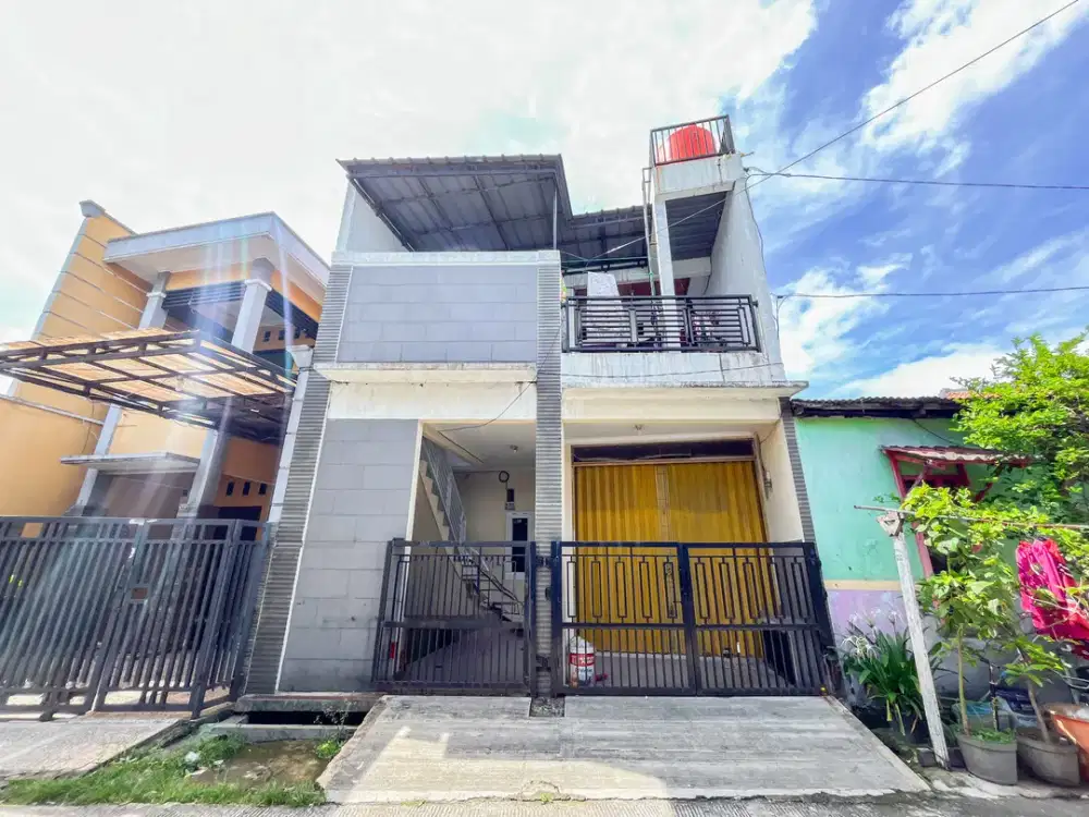 Rumah Seken Terawat 10 Mnt ke Stasiun Bekasi 2 Lt Bebas Banjir J-31689