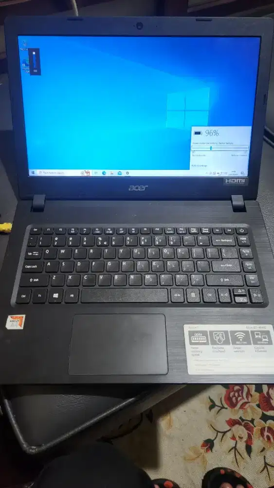 Laptop acer aspire 3 A314-21-49WC