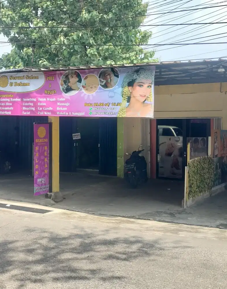 Take over salon bisa beli barang2nya saja