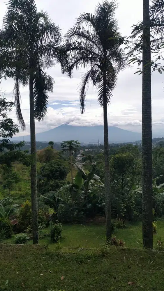 Villa D puncak bogor jual cepat Surat SHM view gunung salak& pangrango