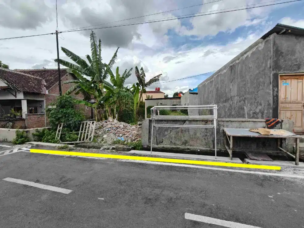 Tanah Pekarangan Strategis Dekat Tol Klodran