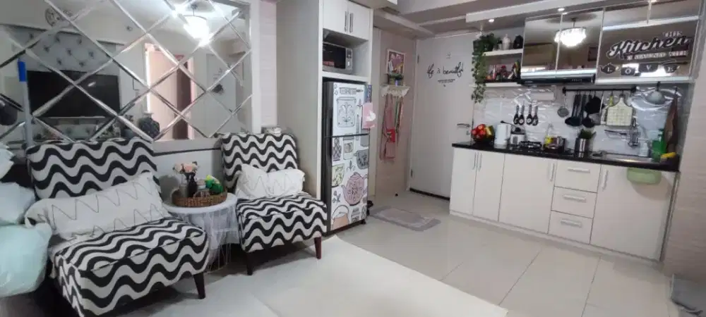 jual cepat type 3 br furnish mewah siap huni bassura city