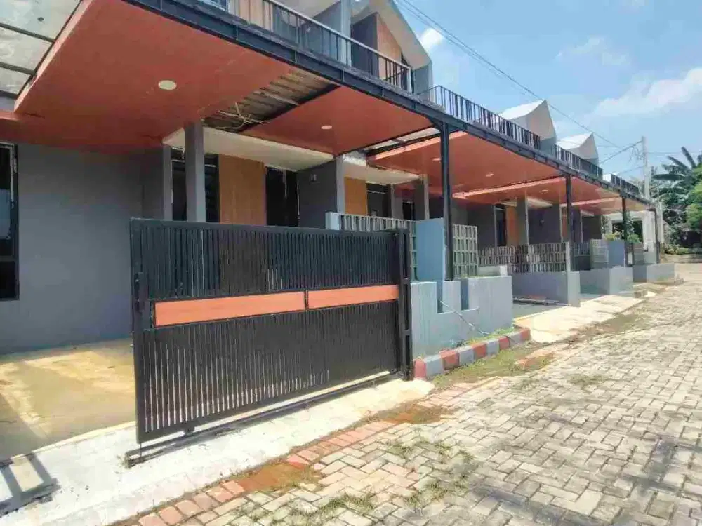 Rumah murah 3 kamar Tanpa DP 500 ribu all in dekat jalan raya