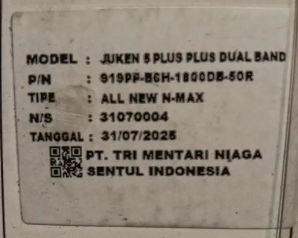 ECU BRT JUKEN 5++ Plus & TBOX ALL NEW NMAX NON ABS ALL NEW AEROX 155