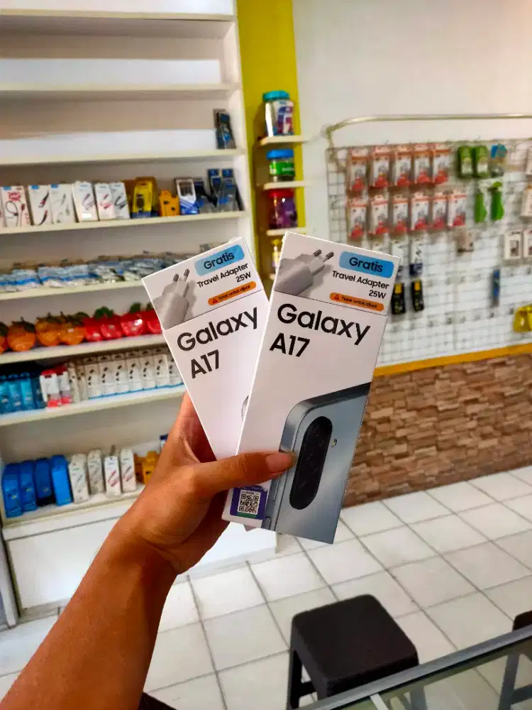 SAMSUNG A17 8/128GB GARANSI RESMI SEGEL