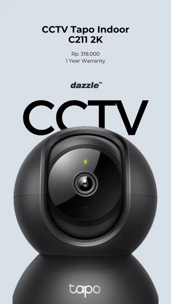 CCTV TAPO C211 2K GARANSI 1 TAHUN