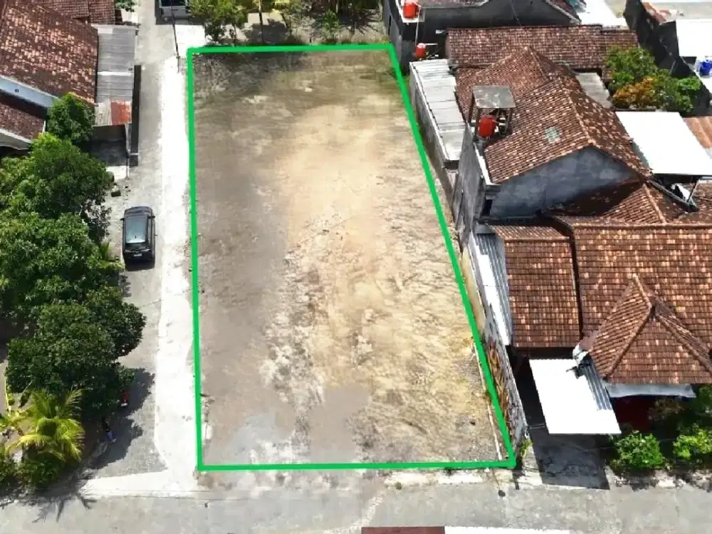 Tanah Dekat Pasar Gentan, Harga Murah & SHM