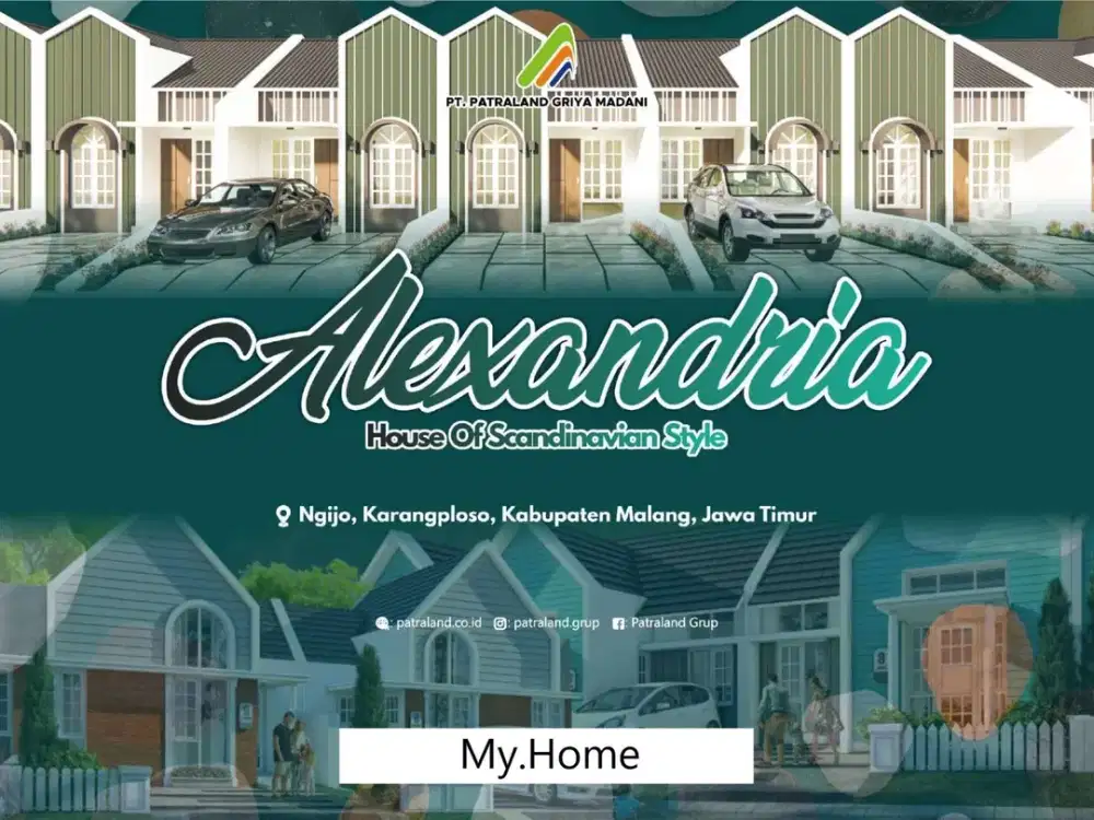 Rumah cantik di residencen elit karangploso malang