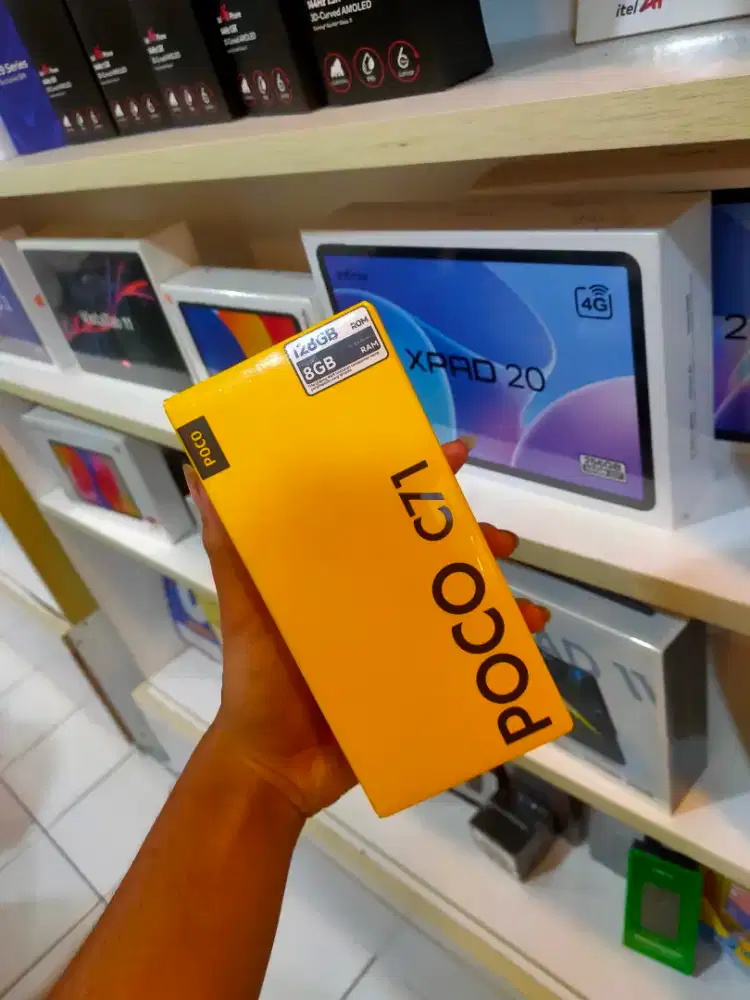 POCO C71 4/128GB GARANSI RESMI SEGEL
