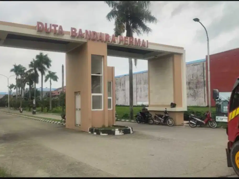 Dijual murah tanah dapat rumah di DUTA BANDARA PERMAI