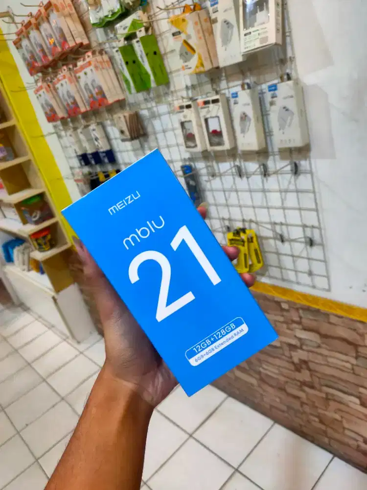 MEIZU MBLU 21 6/128GB GARANSI RESMI SEGEL