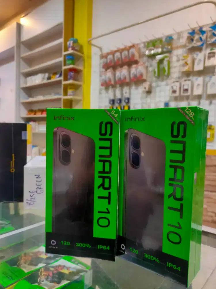 INFINIX SMART 10 4/128GB GARANSI RESMI SEGEL