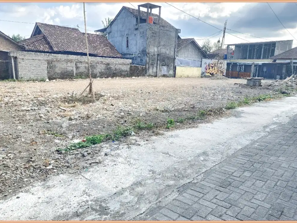 Tanah Dekat Pasar Gentan Untuk Hunian