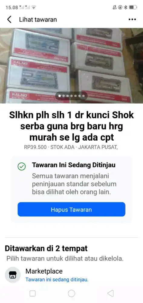 Slhkn plh slh 1 dr kelengkapan usaha bengkel motor dll brg baru murah2