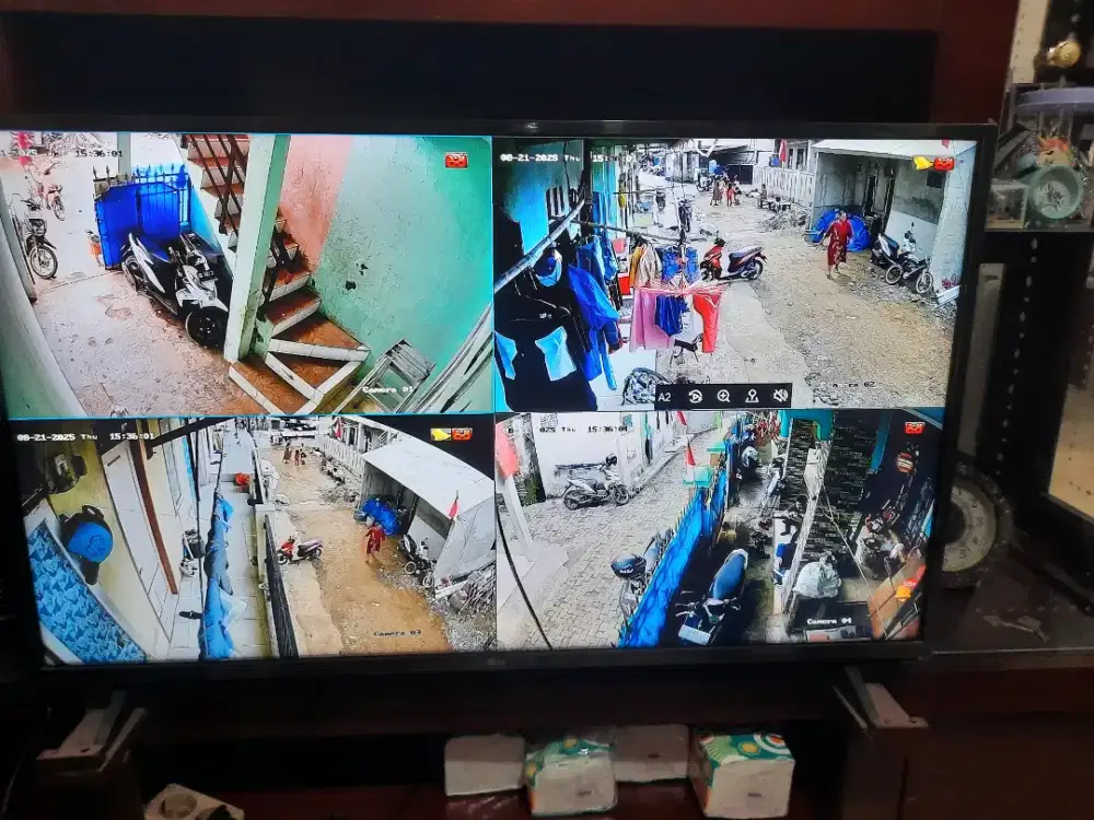 Perbaikan CCTV dan pemasangan CCTV baru