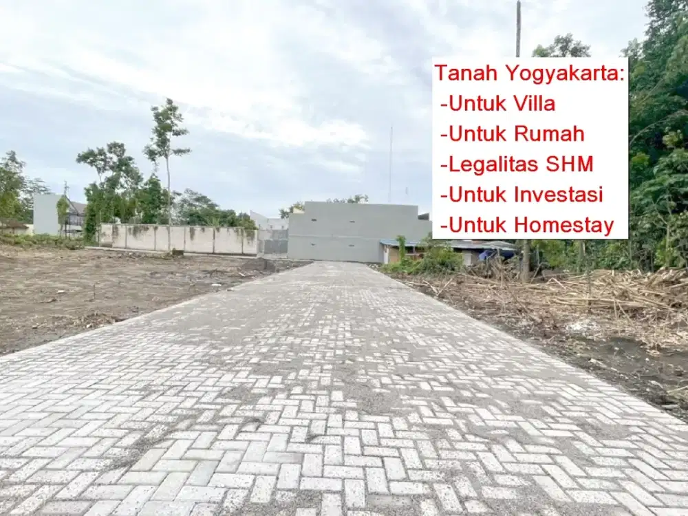 Tanah Untuk Hunian di Candi Winangun Lokasi Premium Sleman
