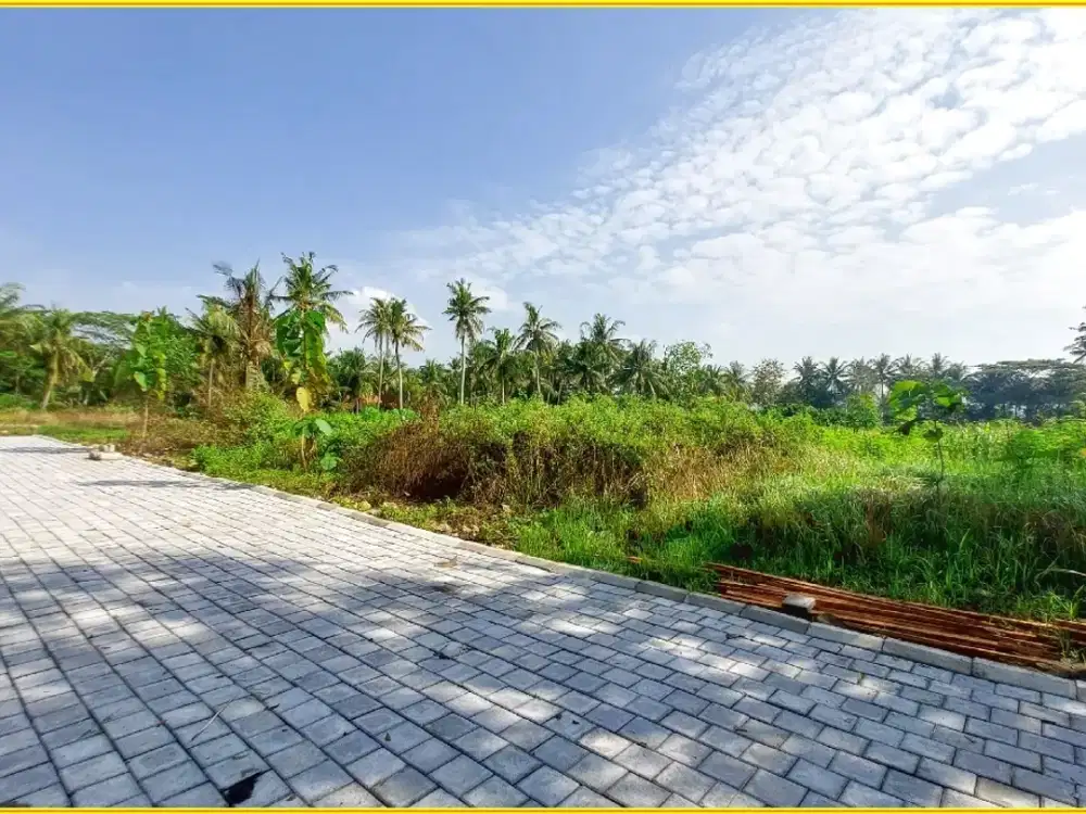 Tanah Dekat Bandara YIA Lokasi di Pengasih 900 Rb-an