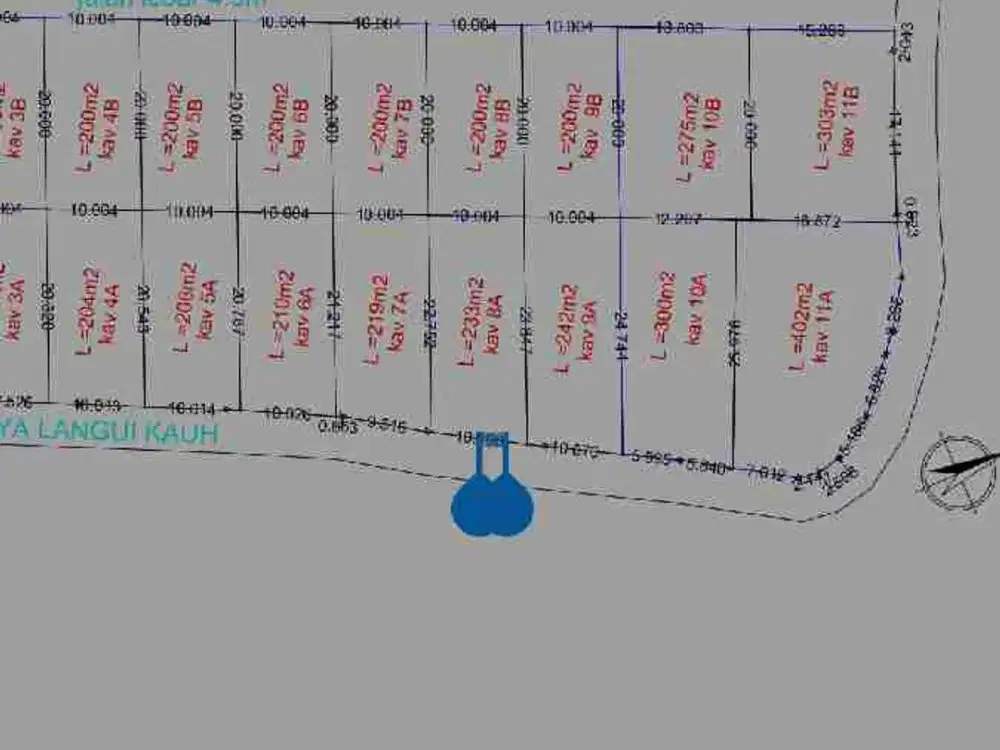 lease hold land start from 2 are toyaning Ungasan idr 15 Mill/are/years
